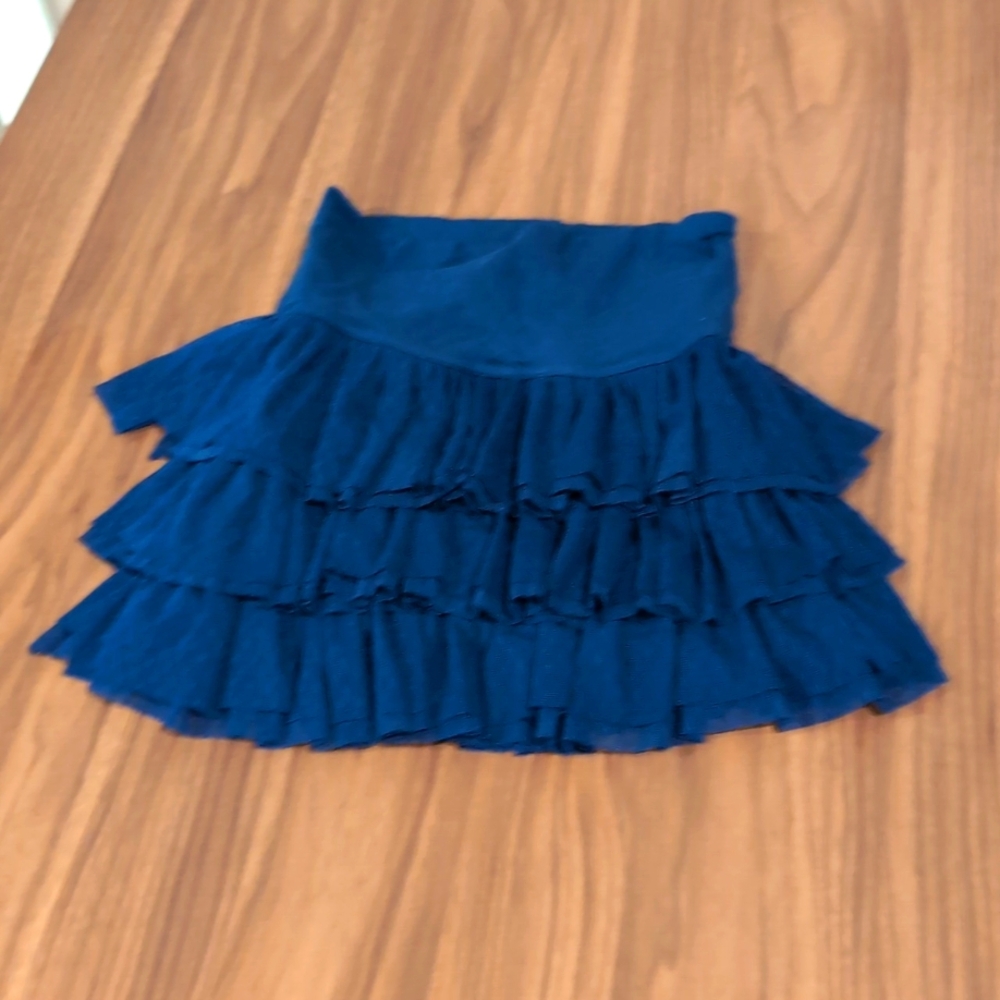 Children's place blue tiered skirt size 10 kids
